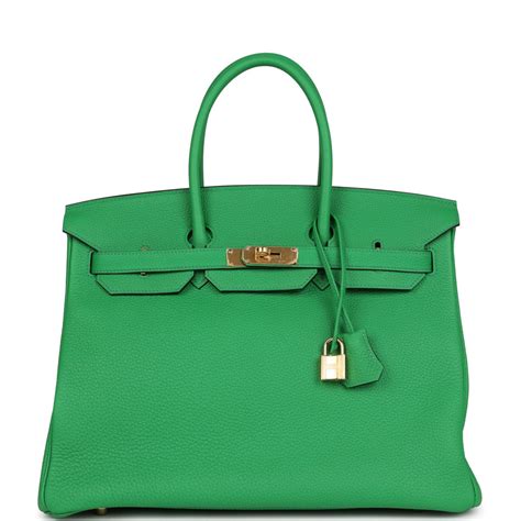 hermes birkin bambou|HERMES Togo Birkin 35 Bambou 170443 .